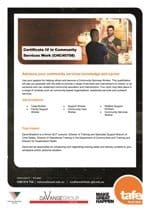 Click to Download the Certificate IV in Community Services Work Brochure